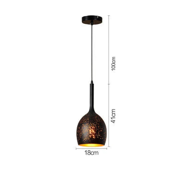 Závěsná lampa Avelon Studio Vintage Iron pro skandinávský loft