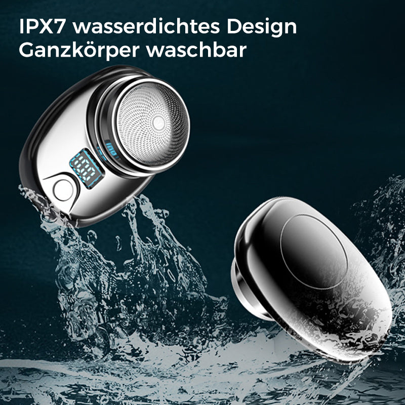 ZephyrGlide | Waterproof Mini Travel Shaver for Precise Shaving