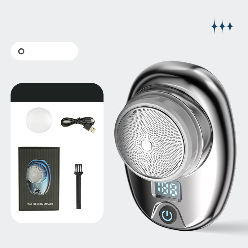 ZephyrGlide | Waterproof Mini Travel Shaver for Precise Shaving