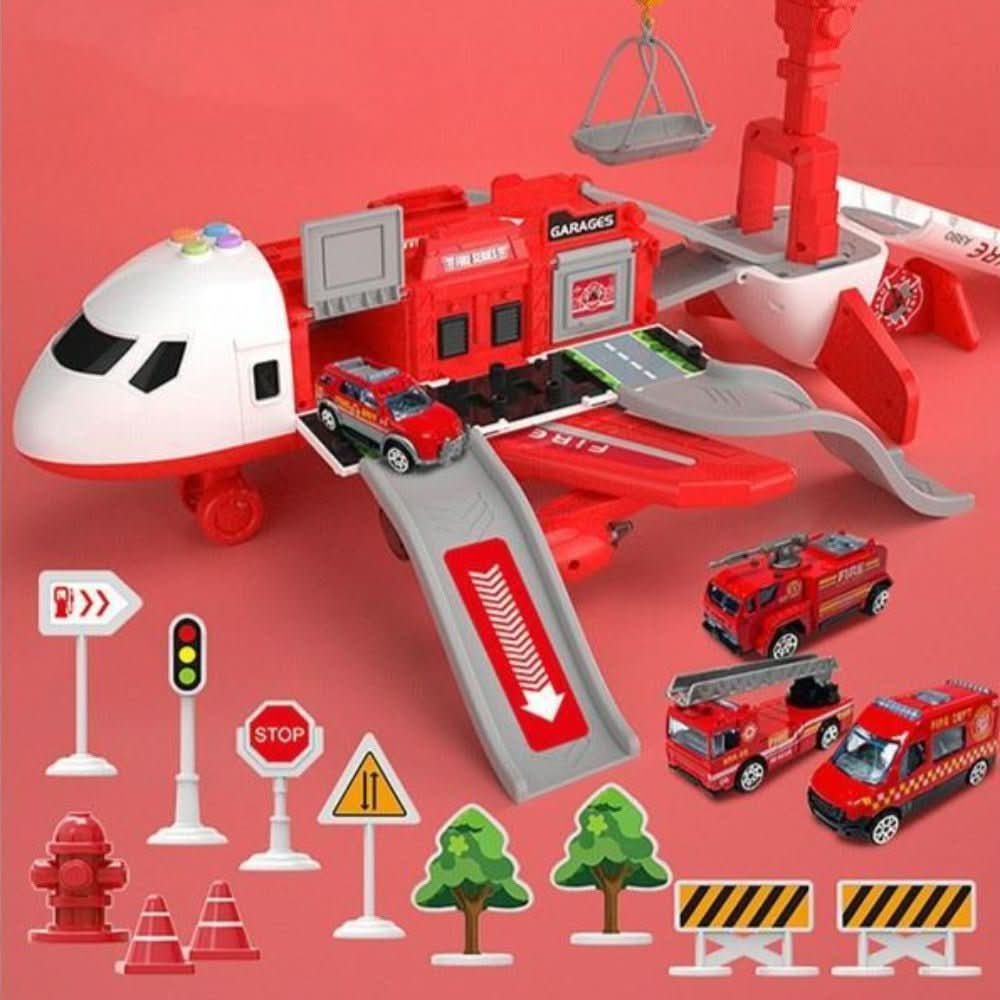 Lumina Quest Äventyr AeroPlay-set med flygplan och fordon för kreativa barn