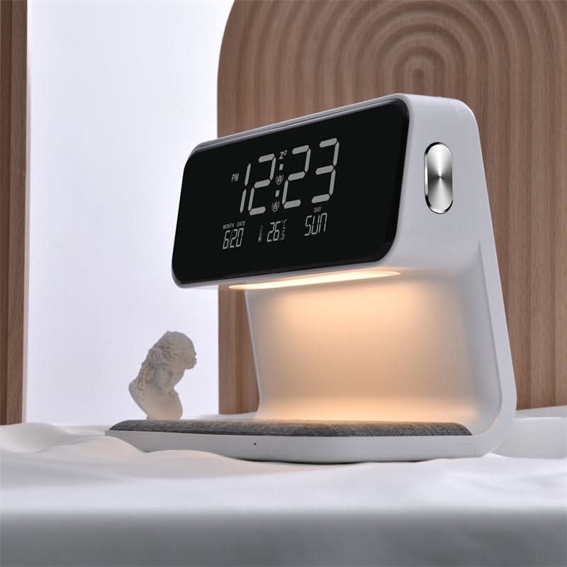 ساعت زنگ‌دار LCD شفاف لوما نوا با قابلیت تنظیم نور