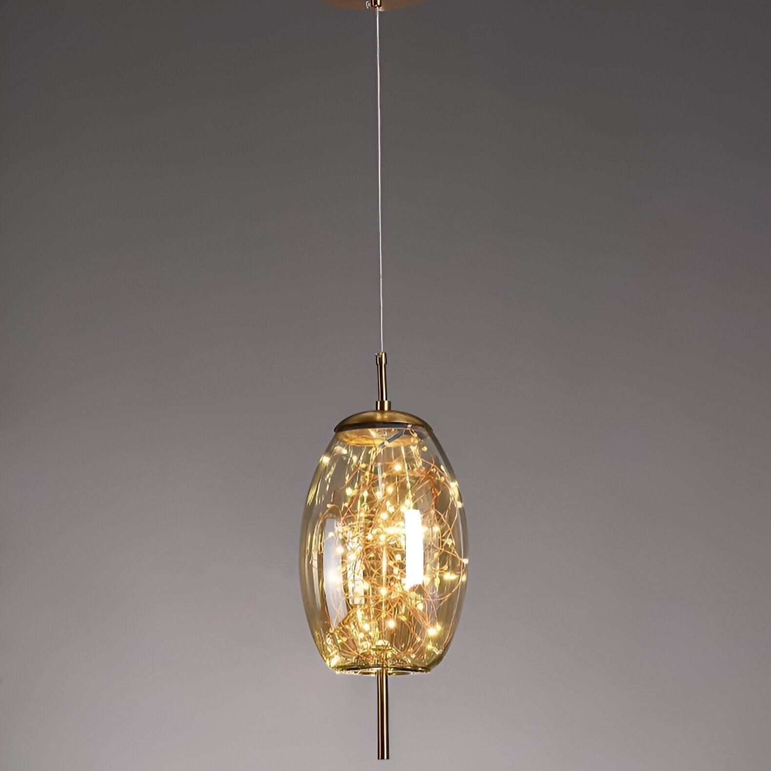 Aurora Nordic Glas-Kugel-Pendelleuchte für den Essbereich