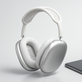 Bezdrátová Bluetooth sluchátka přes uši s designem potlačujícím šum
