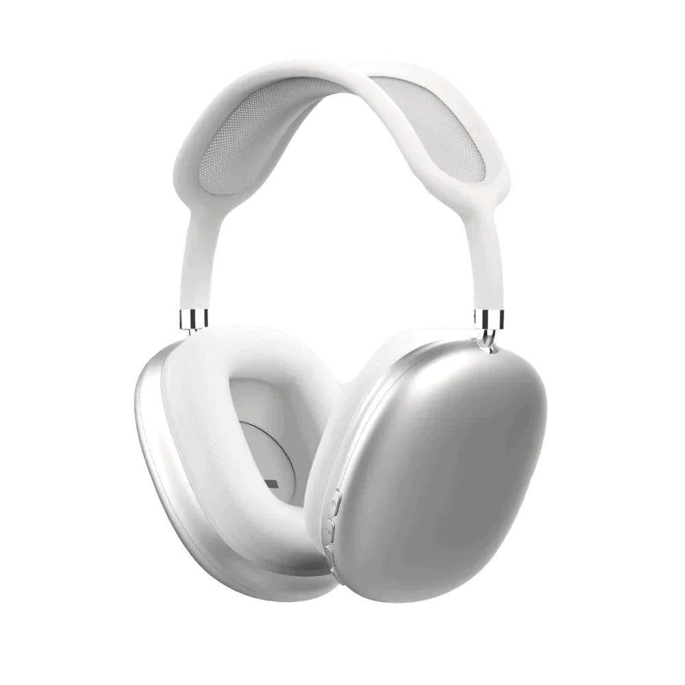 Bezdrátová Bluetooth sluchátka přes uši s designem potlačujícím šum