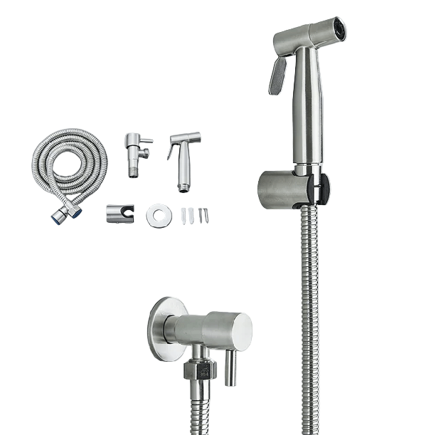 AquaGuard Rustfritt Stål Toalett Bidet Sprayer for Effektiv Rengjøring