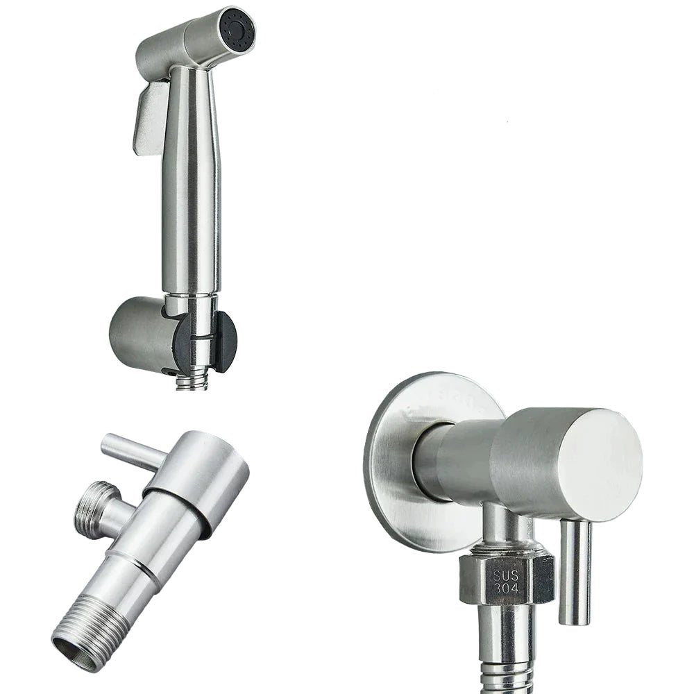 AquaGuard Rustfritt Stål Toalett Bidet Sprayer for Effektiv Rengjøring