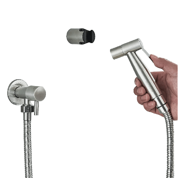AquaGuard Rustfritt Stål Toalett Bidet Sprayer for Effektiv Rengjøring