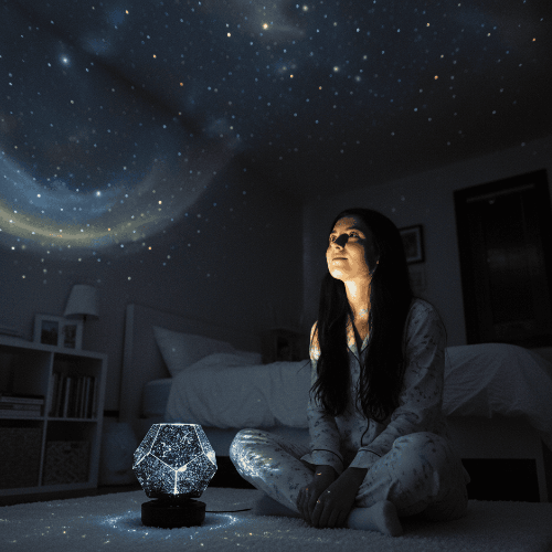 LumaStar Galaxy projektor pro relaxační hvězdnou noc doma
