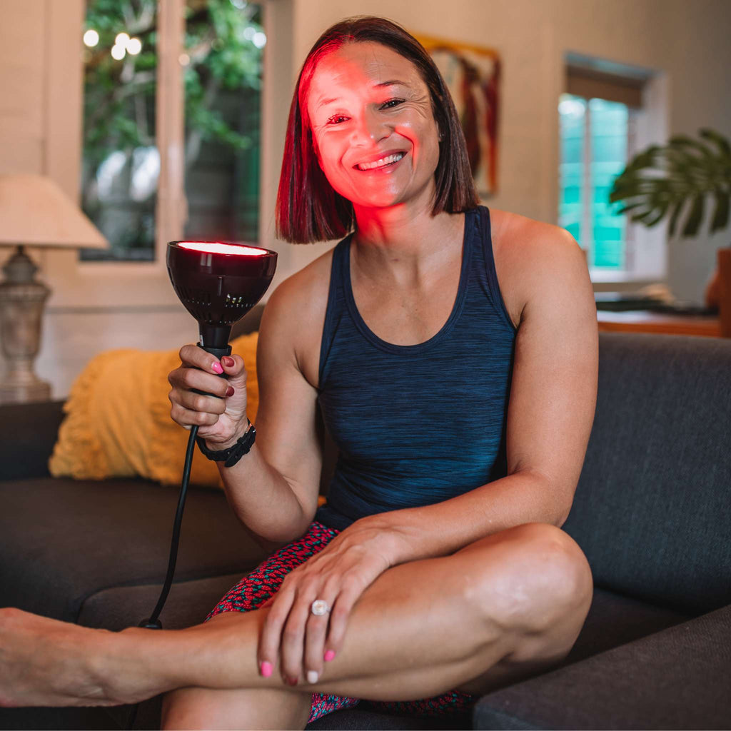 Compact Handheld Red Light Therapy Device For Home Use