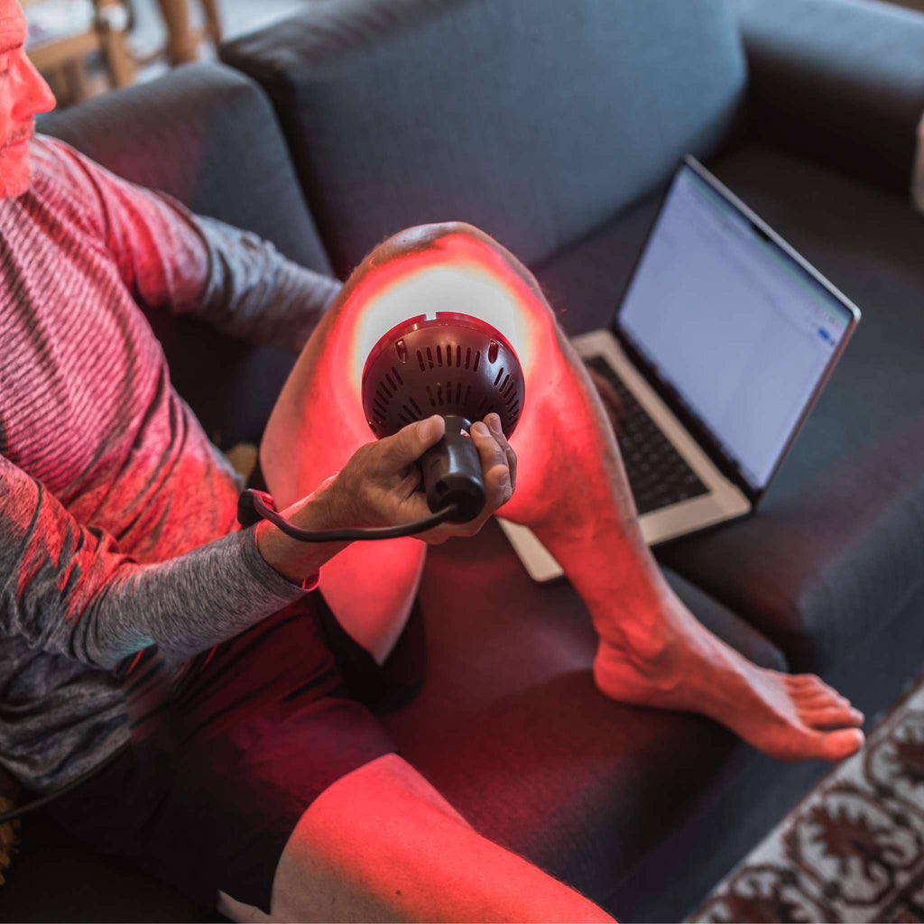 Compact Handheld Red Light Therapy Device For Home Use