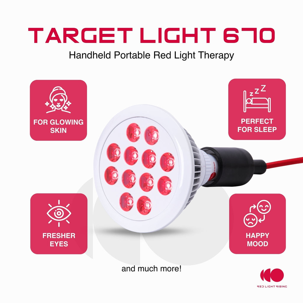 Portable Handheld Red Light Therapy Device For Home Use