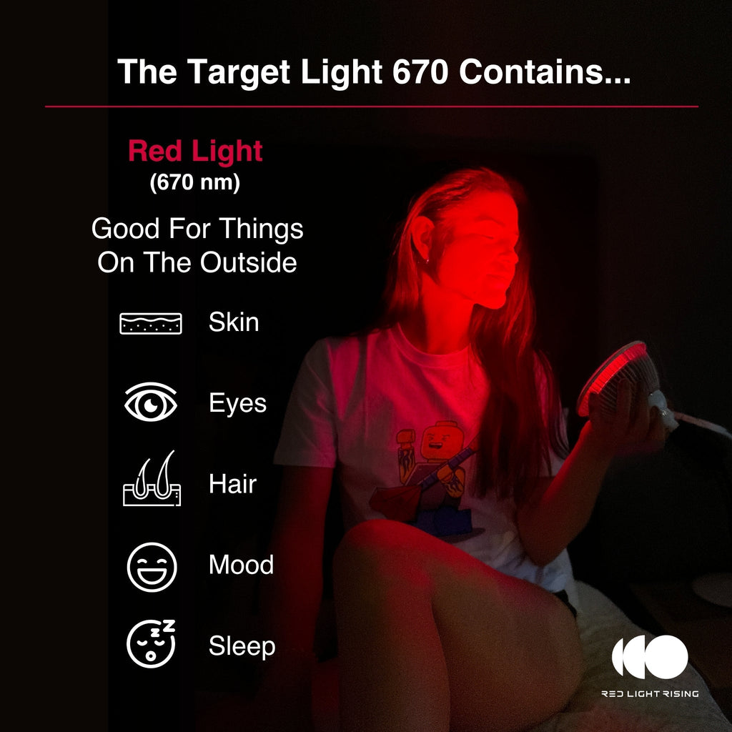 Portable Handheld Red Light Therapy Device For Home Use