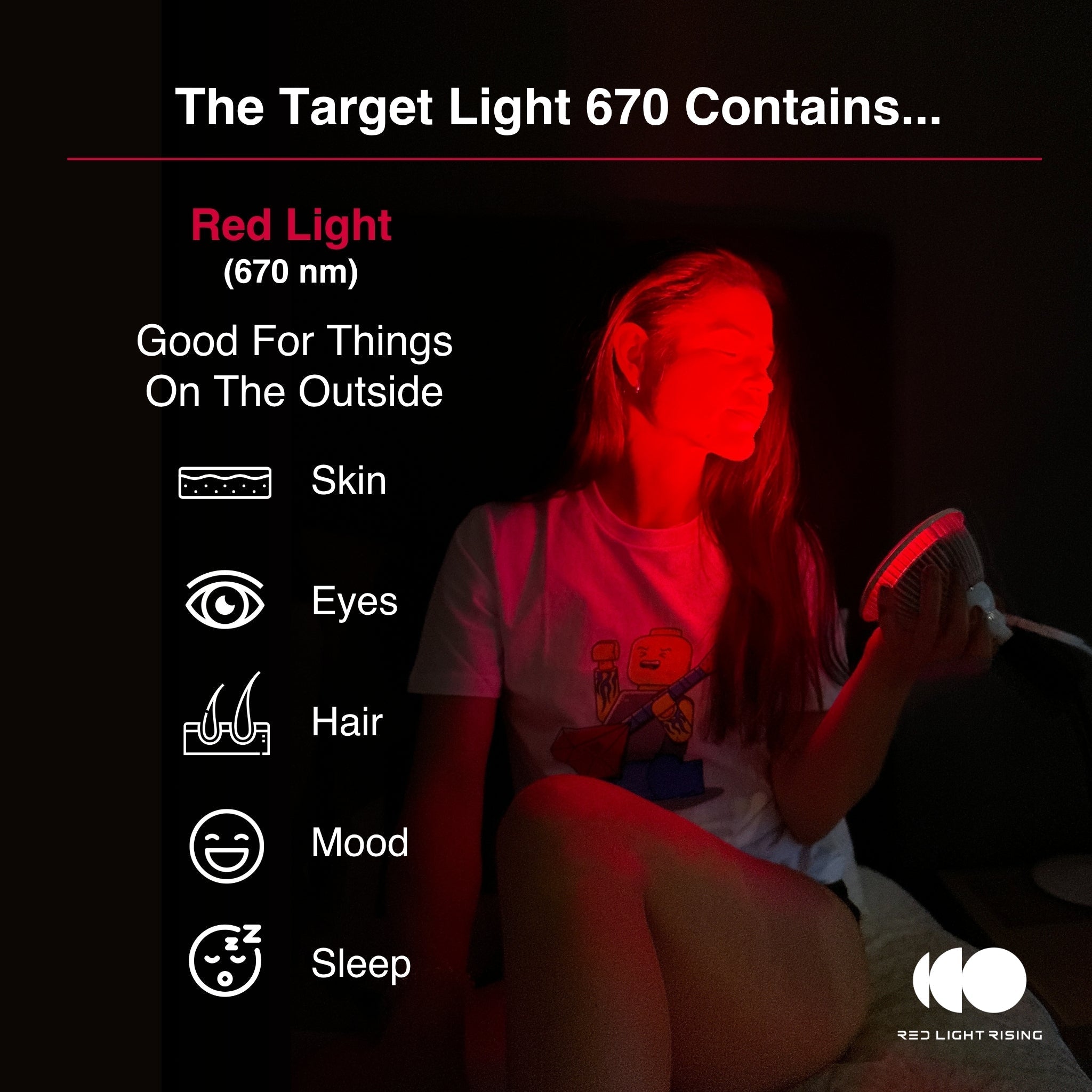 Portable Handheld Red Light Therapy Device For Home Use