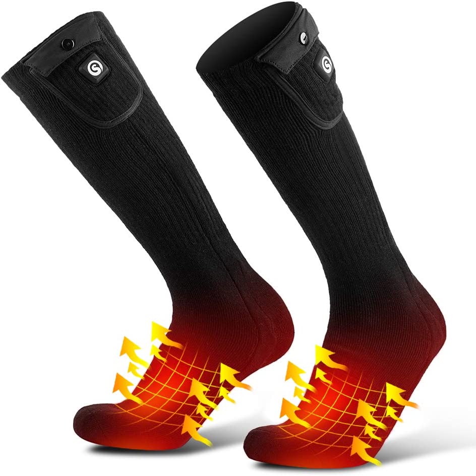 Rechargeable Heated Socks With Premium Battery Powered Winter Warmth