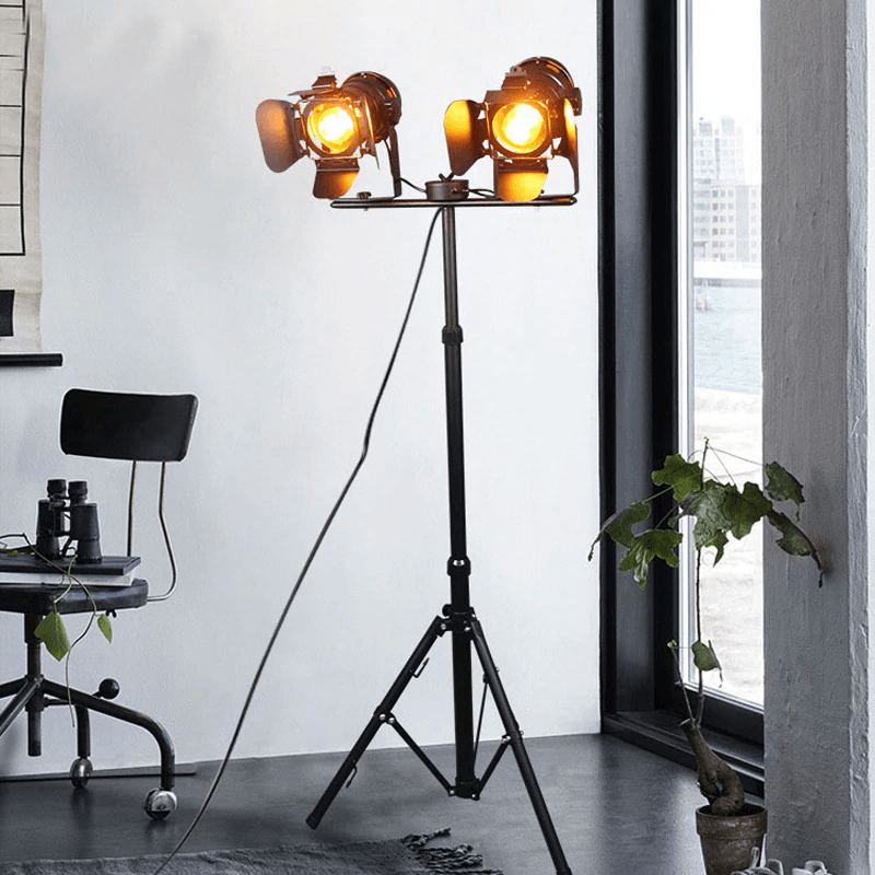 Reflector Floor Lamp in Industrial Style Lighting Design