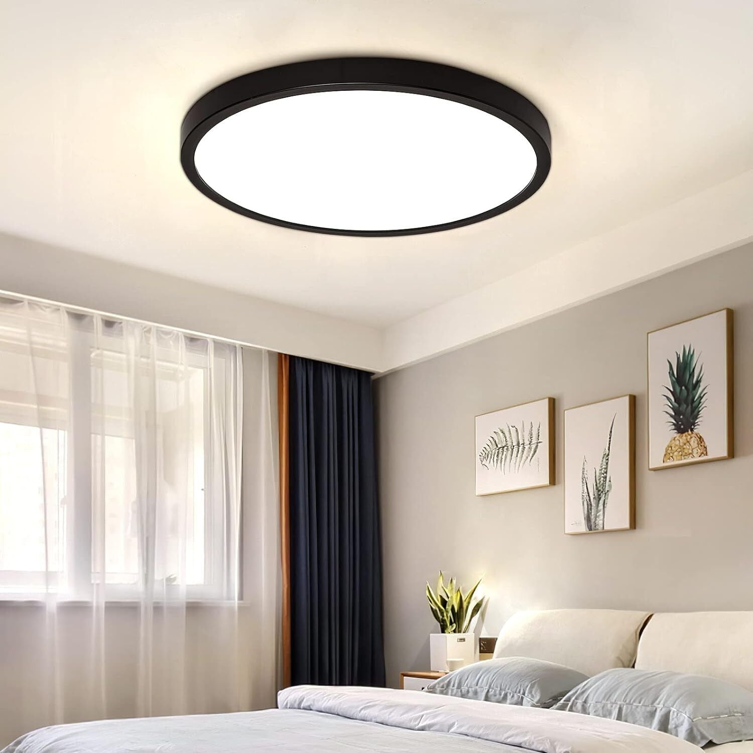 NexaBeam ultra tenké vodotěsné LED stropní světlo do koupelen