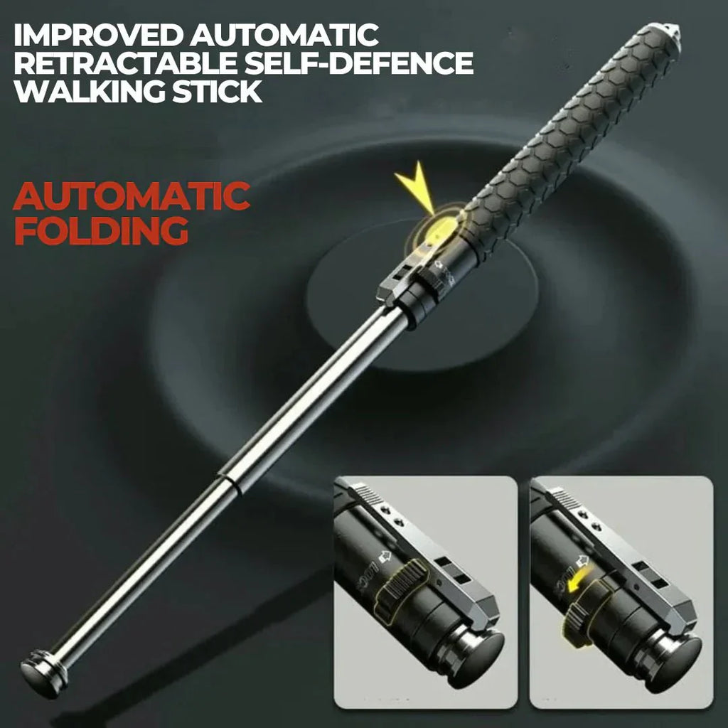 Sentinel Trek Stick With Auto Pop-Up Self-Defense Walking Stick