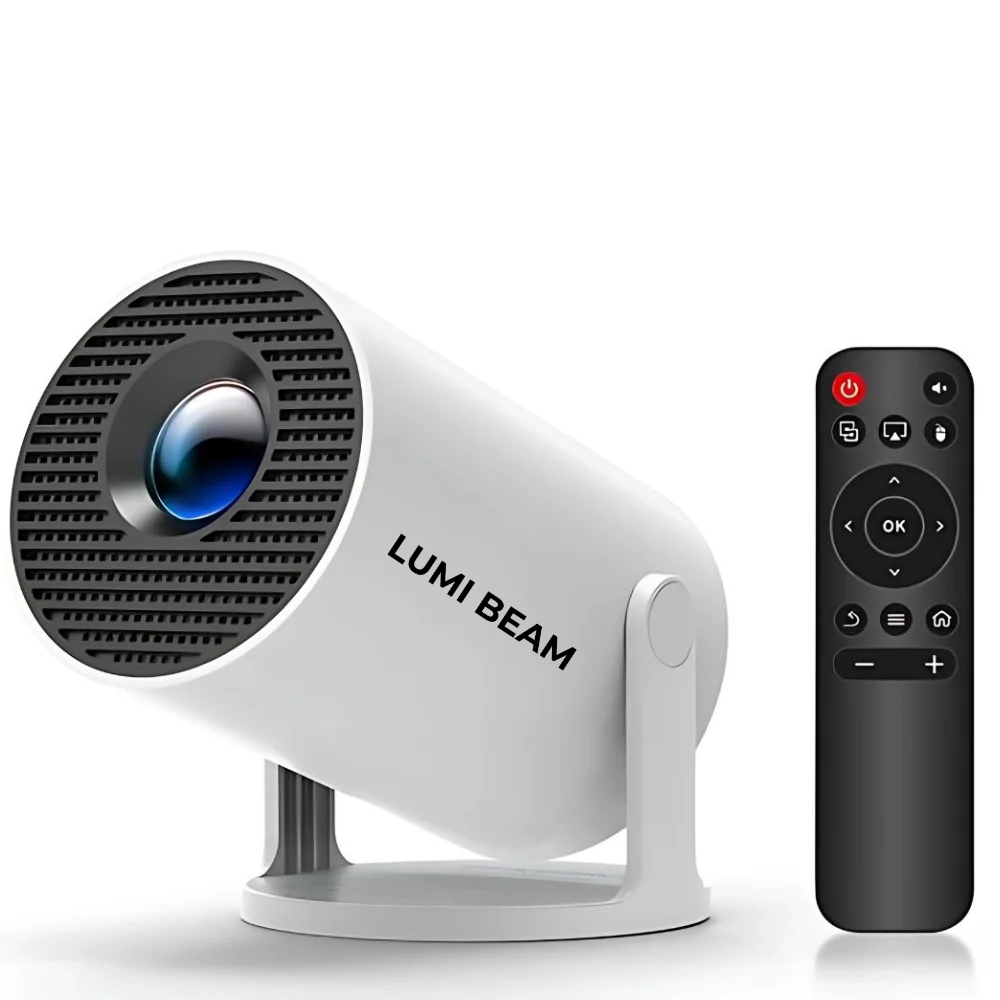 NovaBeam Portable Projector With Adjustable Stand And Built-In Speaker