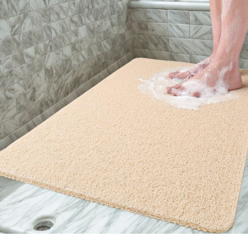 AquaSoft Rutschfeste Schnelltrocknende Dusch- und Badematte für Hygienischen Komfort