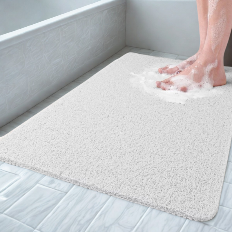 AquaSoft Non-Slip Quick-Dry Shower And Bath Mat For Hygienic Comfort