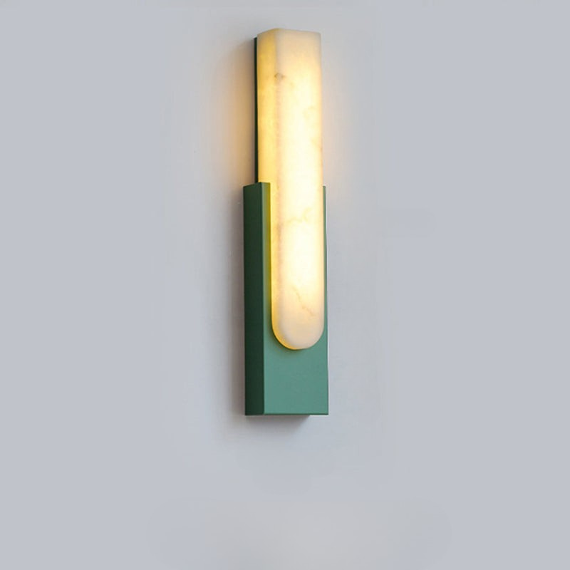 Lampa ścienna LED Quellara Marble z ciepłym, ambientowym światłem
