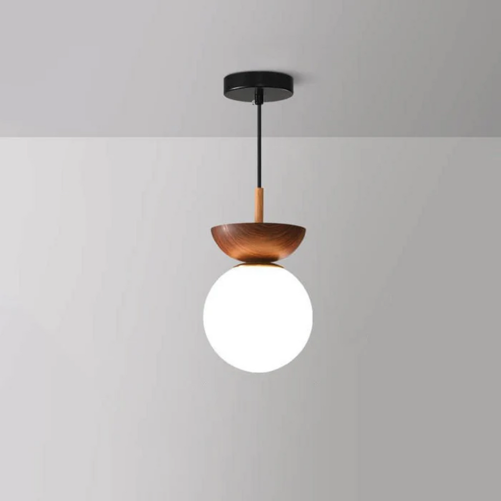 LyraLumen Japanese Dining Pendant Light With Three Color Temperatures