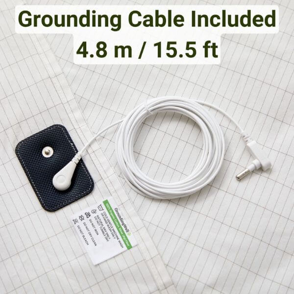 Nova Premium Grounding Bedsheet for Restful Sleep and Relaxation