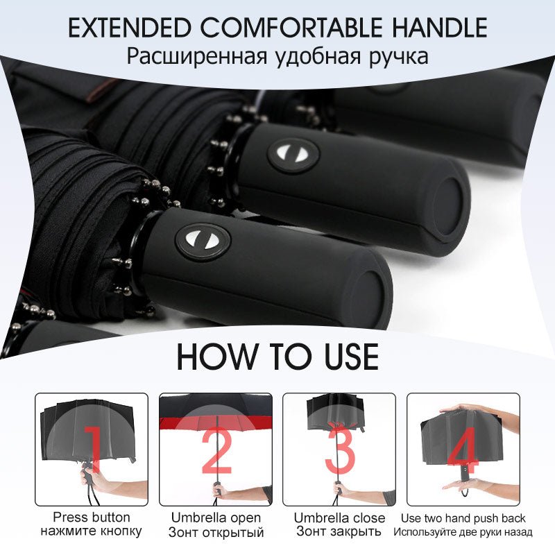 ApexGuard Windproof Umbrella Built To Withstand Any Storm