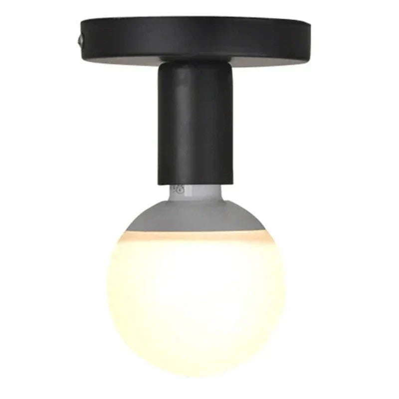 Candeeiro de Teto Industrial Vintage Harion em Metal