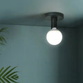 Candeeiro de Teto Industrial Vintage Harion em Metal