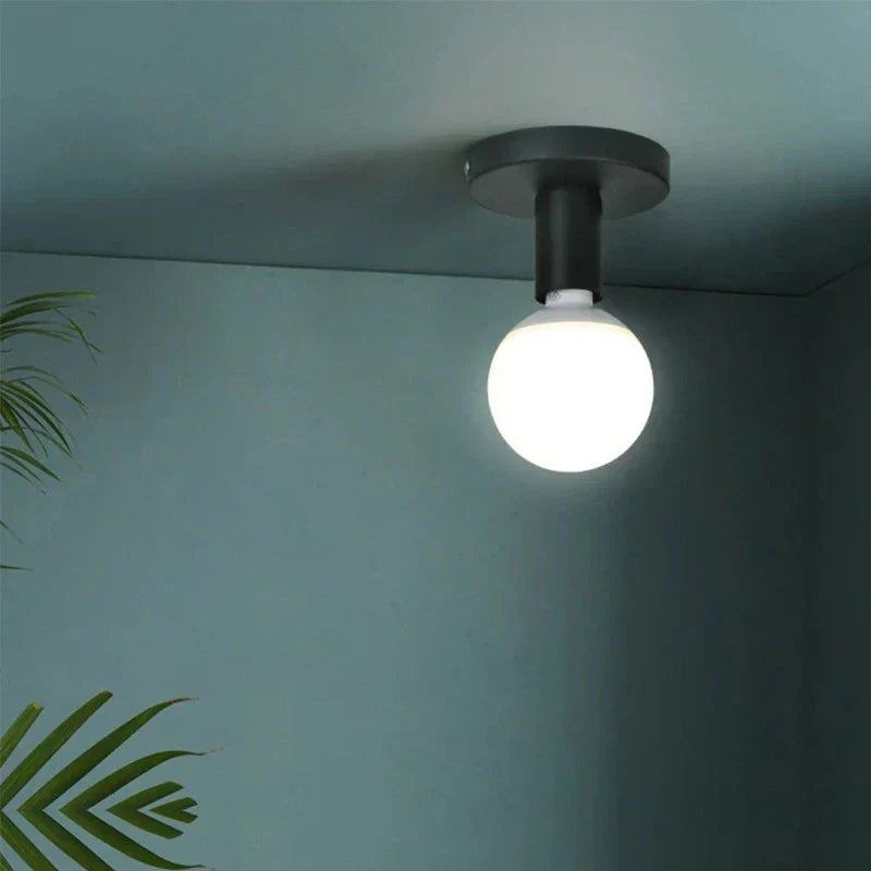 Candeeiro de Teto Industrial Vintage Harion em Metal