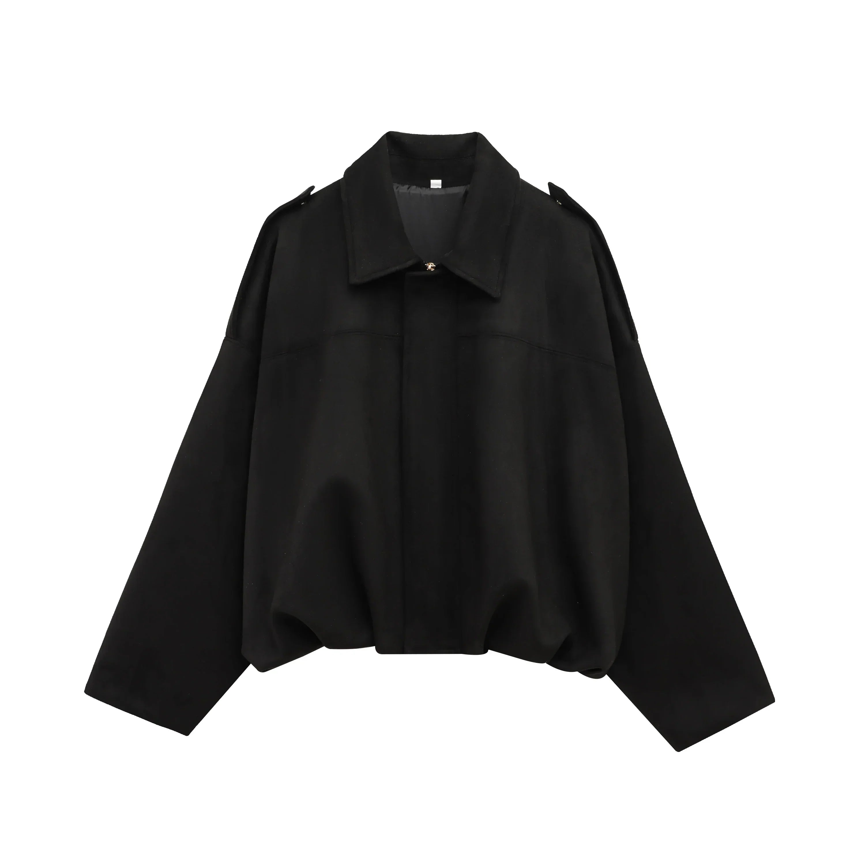 Giacca Bomber in Camoscio Vintage da Donna, Oversize Marrone e Verde
