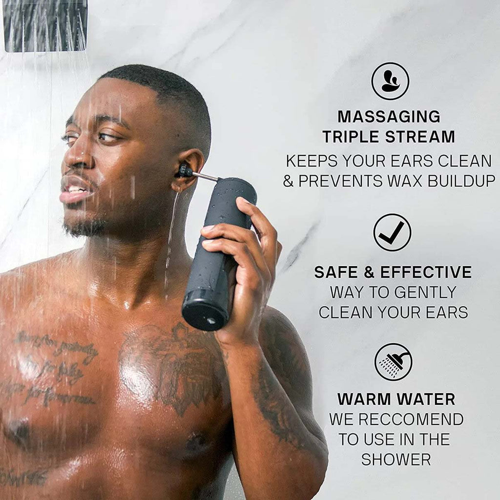 PureStream Ear Care System Gentle Triple Stream Ear Cleaning