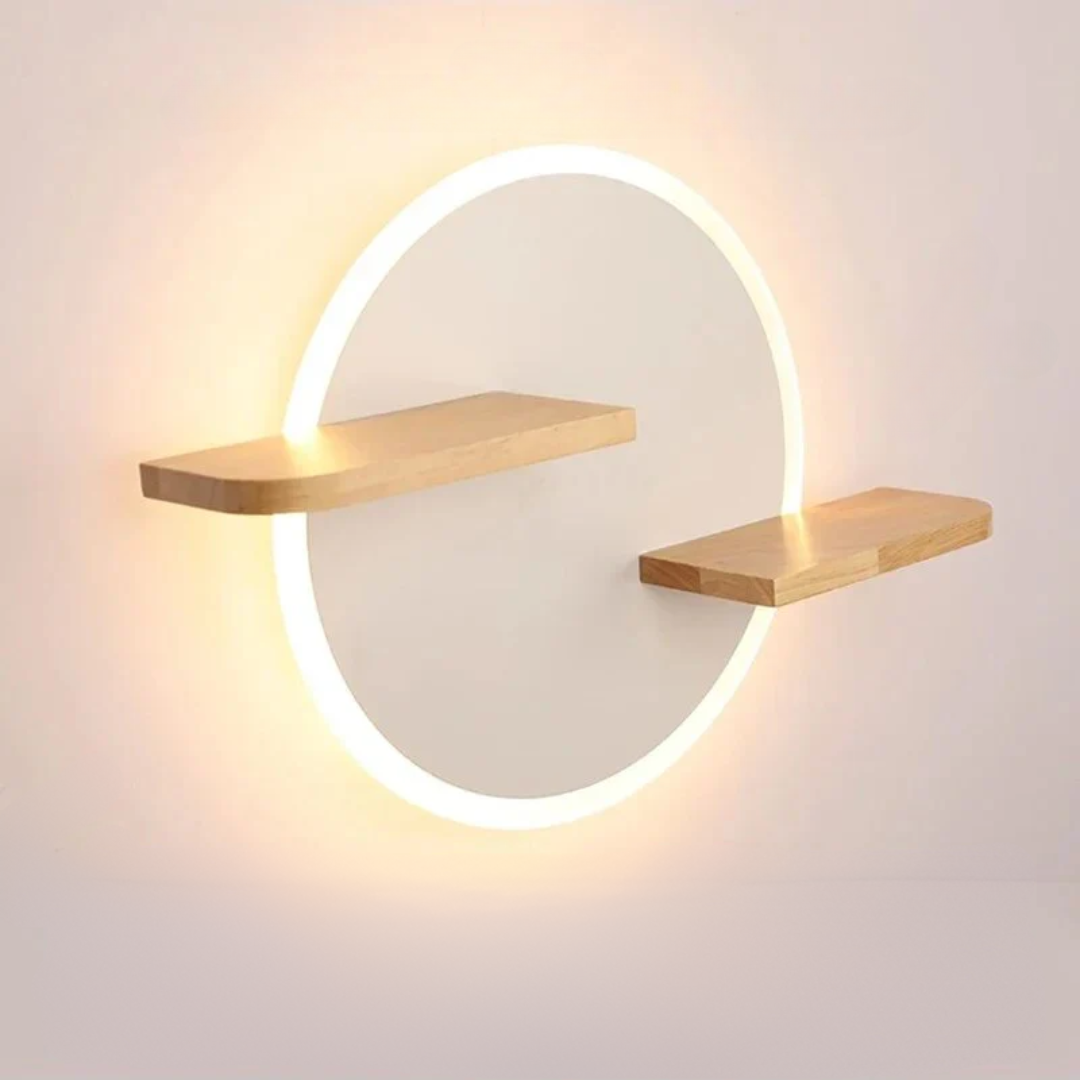 Astraea Ambientní LED nástěnné světlo pro atmosféru obývacího pokoje od LumaNest