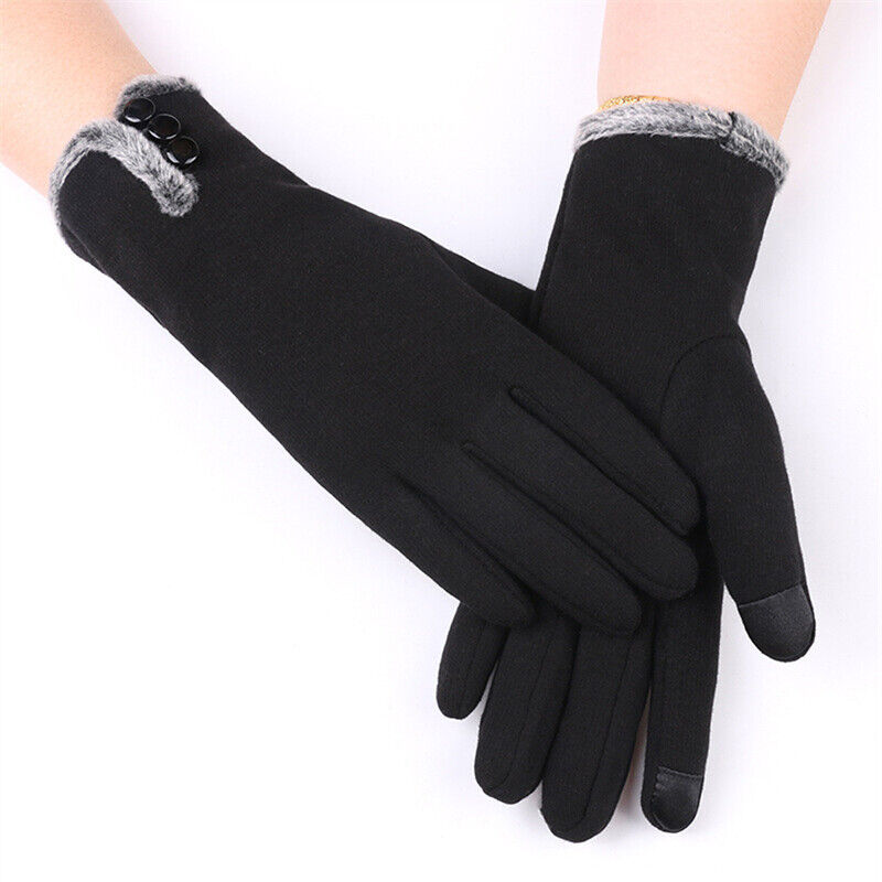 Aurea Cashmere Lined Gloves Windproof and Warm for Winter