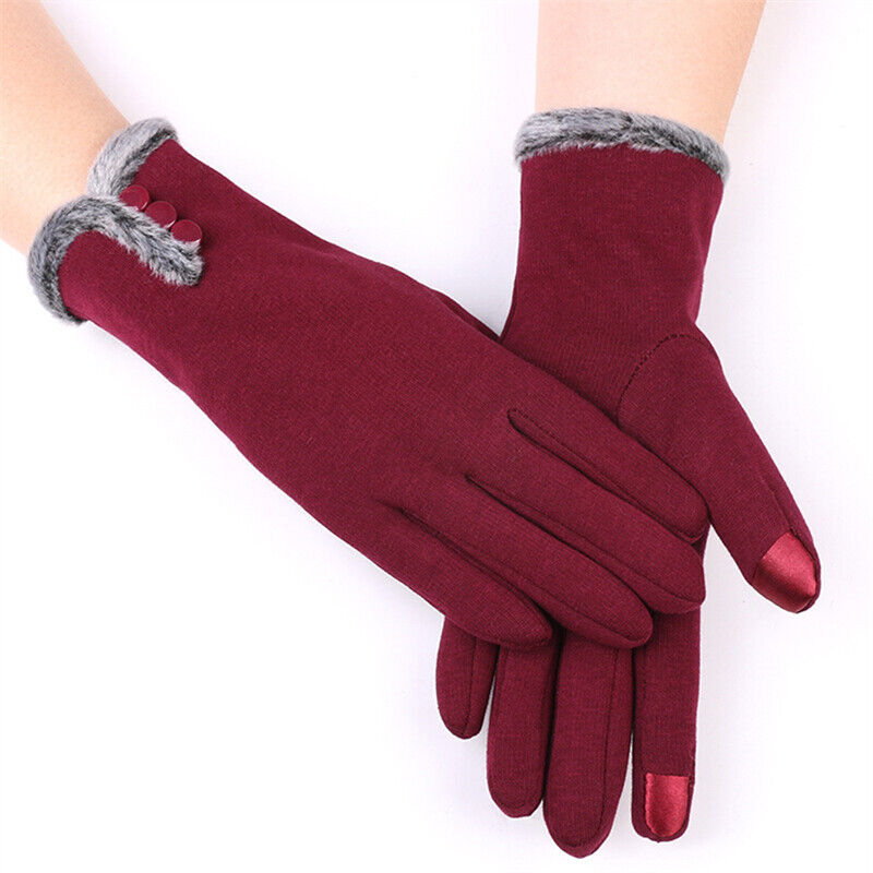 Aurea Cashmere Lined Gloves Windproof and Warm for Winter