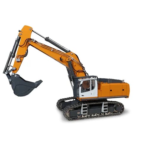 بیل مکانیکی تمام فلزی هیدرولیکی G308H با مقیاس 1/14 آماده به کار