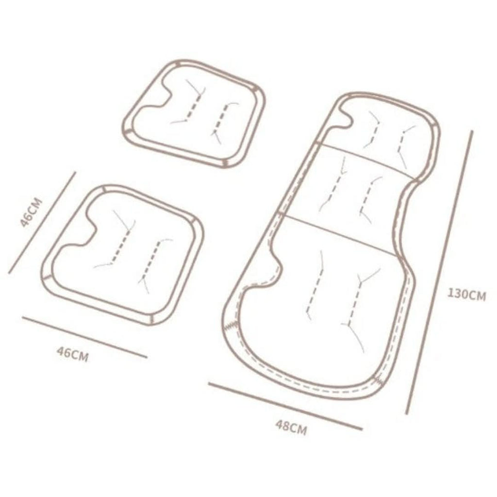 TrailEase Ergonomic Car Seat Cushion for Long Drives and Commuting