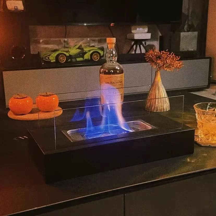 شومینه رومیزی بیواتانول امبرنوا - قابل حمل و شیک برای استفاده در فضای داخلی و خارجی