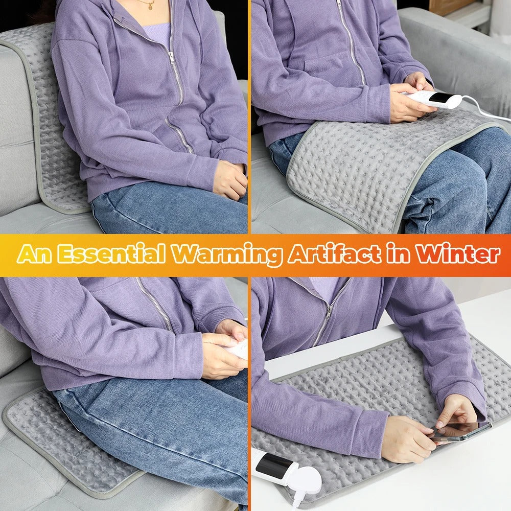 Cozy Winter Electric Heating Pad for Bed and Sofa Warmth