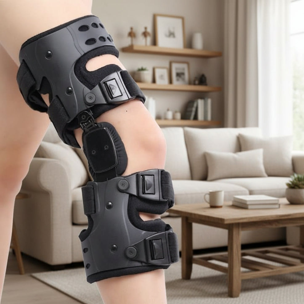 StrideEase Adjustable Knee Clip for Stability and Pain Relief