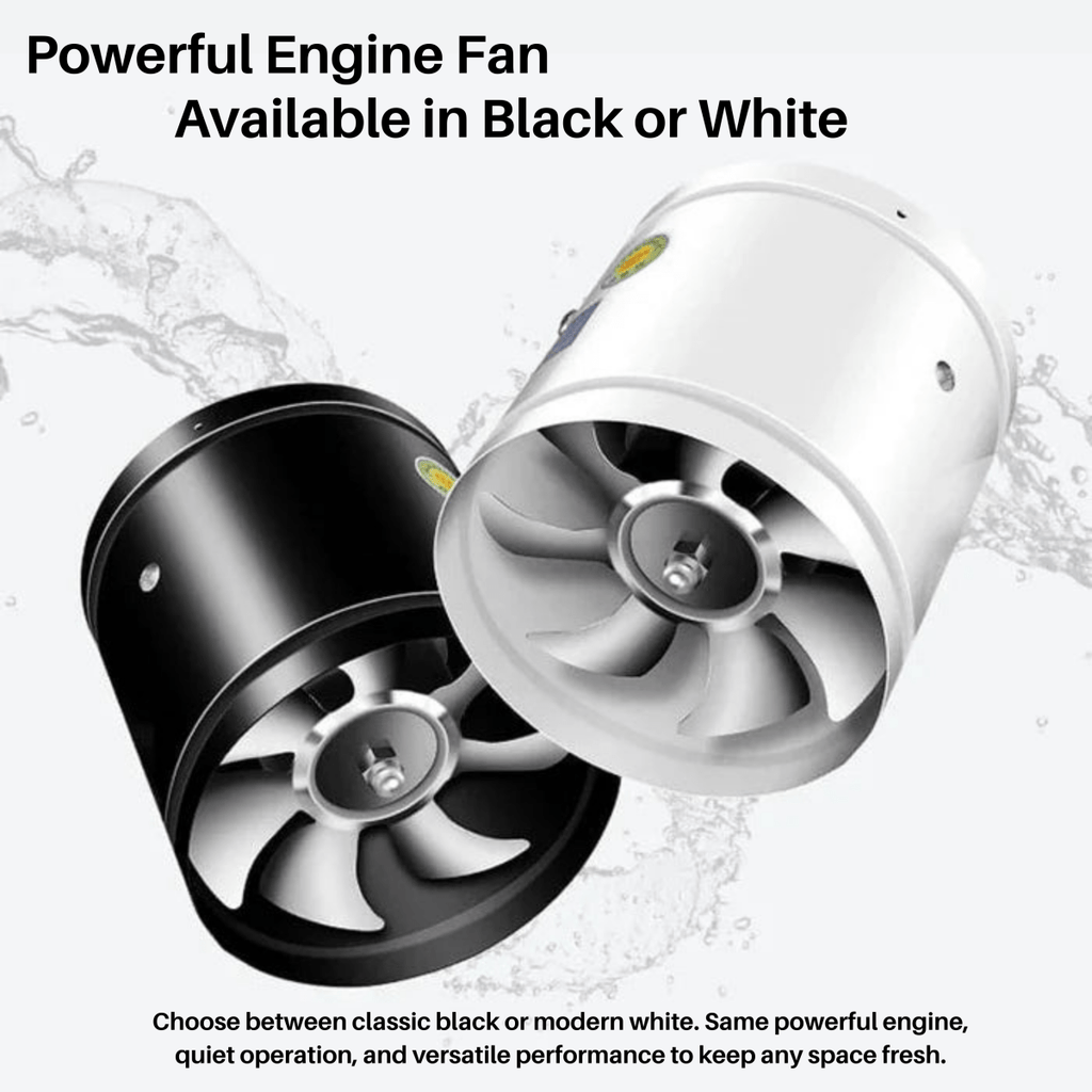VentGlow Ventilatore Silenzioso Estrattore per Aria Pulita e Fresca