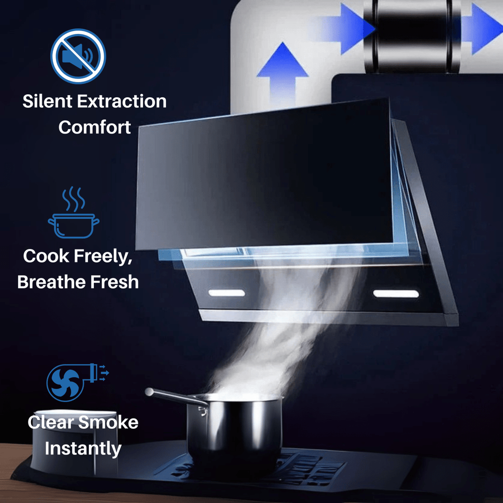 VentGlow Ventilatore Silenzioso Estrattore per Aria Pulita e Fresca