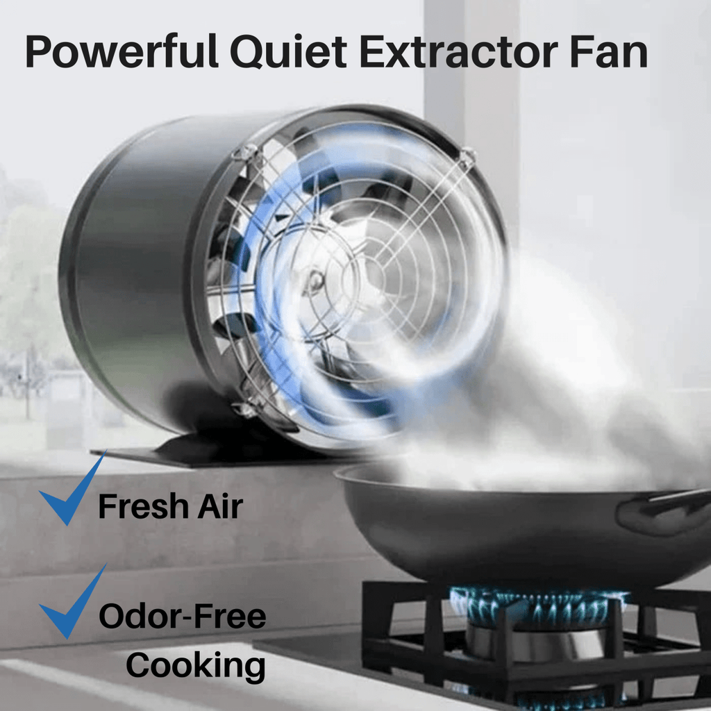 VentGlow Ventilatore Silenzioso Estrattore per Aria Pulita e Fresca