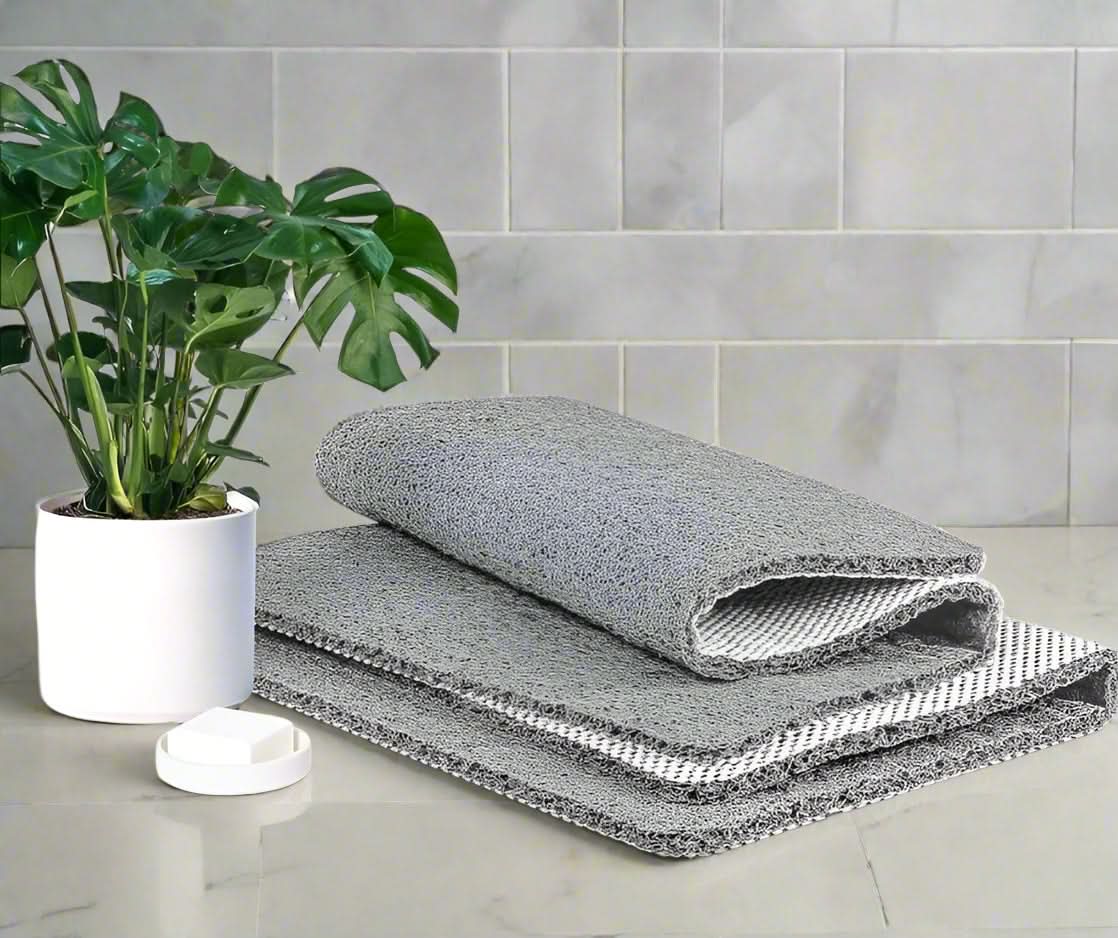 AquaSoft Non-Slip Quick-Dry Shower And Bath Mat For Hygienic Comfort