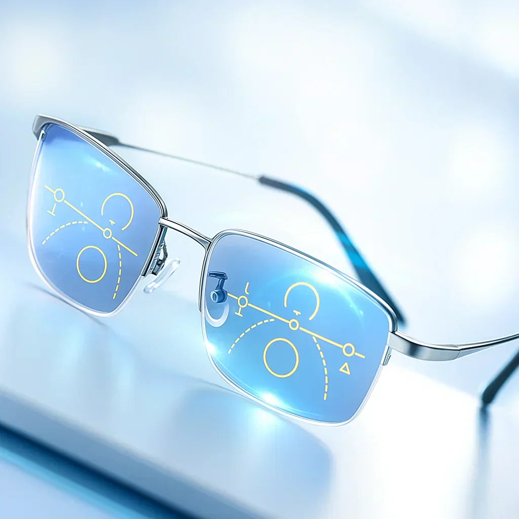 German Designed Progressive Eyeglasses for Clear All-Day Vision