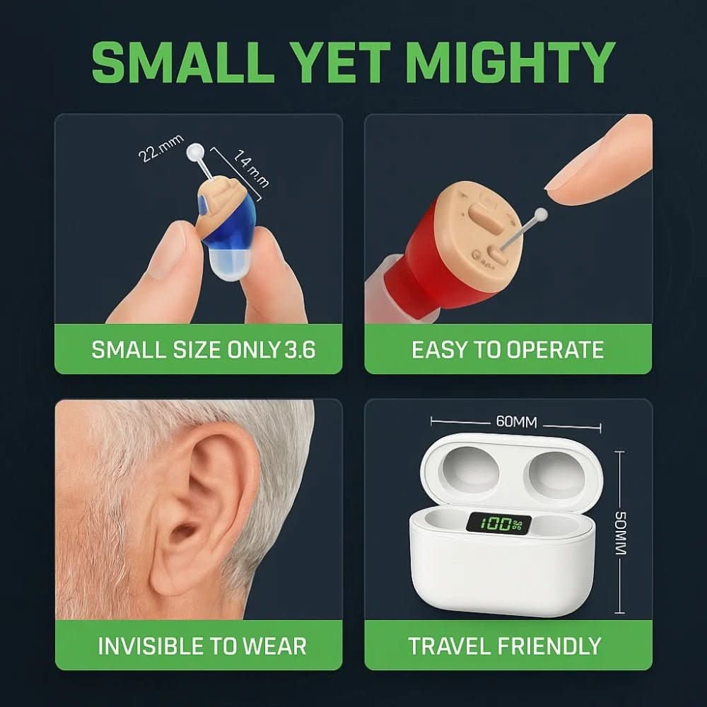 Nexa Pro Invisible In Ear Hearing Aids For Superior Sound Quality