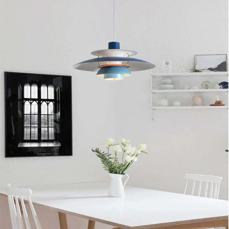 LumaLine Modern LED Pendant Lamp With Shade Ambient Lighting