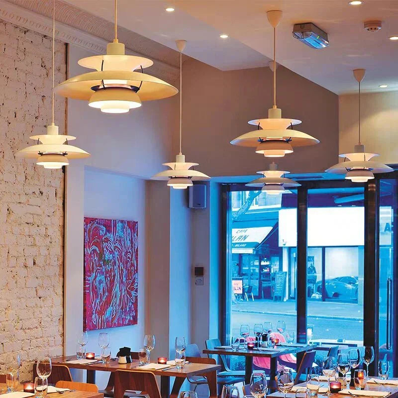 LumaLine Modern LED Pendant Lamp With Shade Ambient Lighting