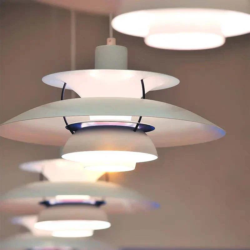 LumaLine Modern LED Pendant Lamp With Shade Ambient Lighting